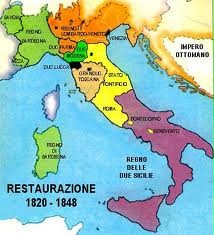 LA PRIMA GUERRA D'INDIPENDENZA ITALIANA - Mappa Concettuale